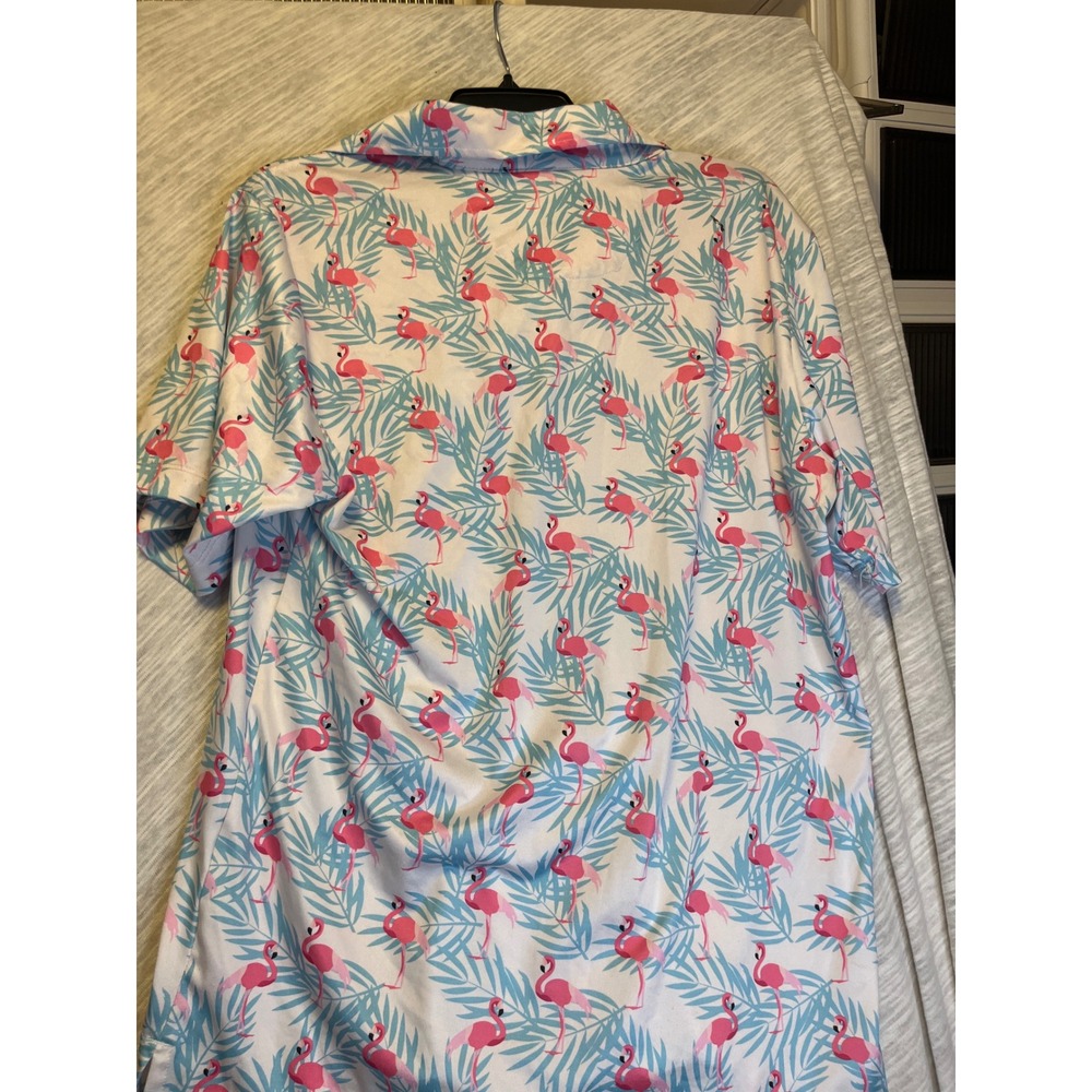 Construct Mens Quick Dry Performance Flamingo Lea… - image 4